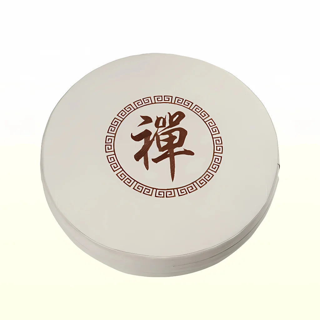 Traditional Meditation Floor Cushion For Daily Calm - White / 40x10cm