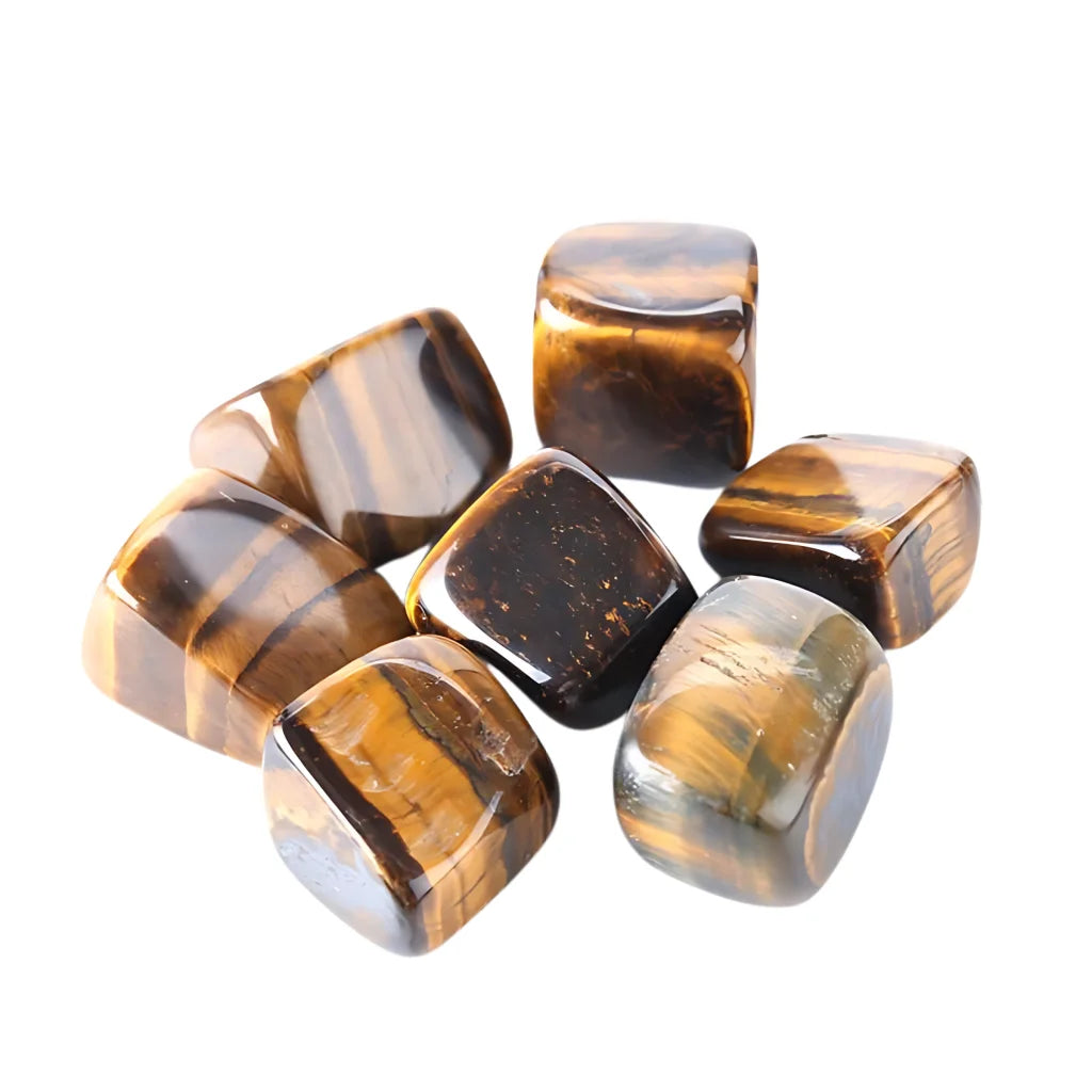 Tumble Stones Crystals Set For Chakra Energy Balance - Set of 7 stones