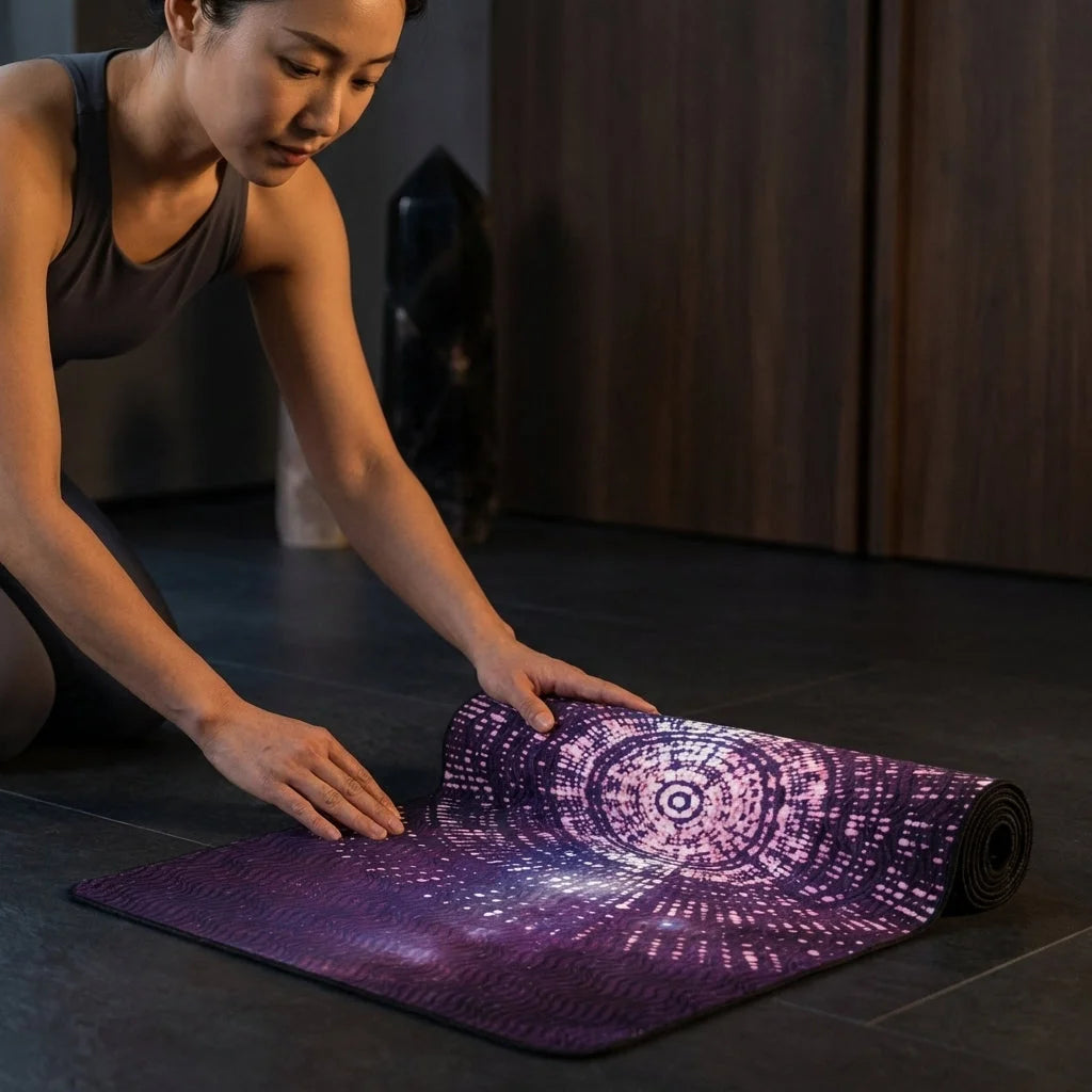 Ultra Grip Yoga Mat Towel Grip For Sweat-Free Flow