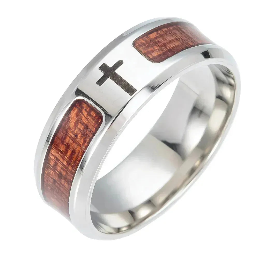 Unique Stainless Steel Rings With Symbolic Designs - 2 / 6