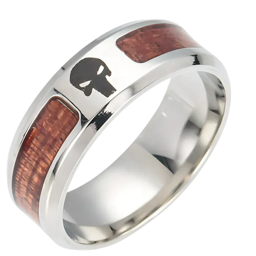 Unique Stainless Steel Rings With Symbolic Designs - 3 / 6