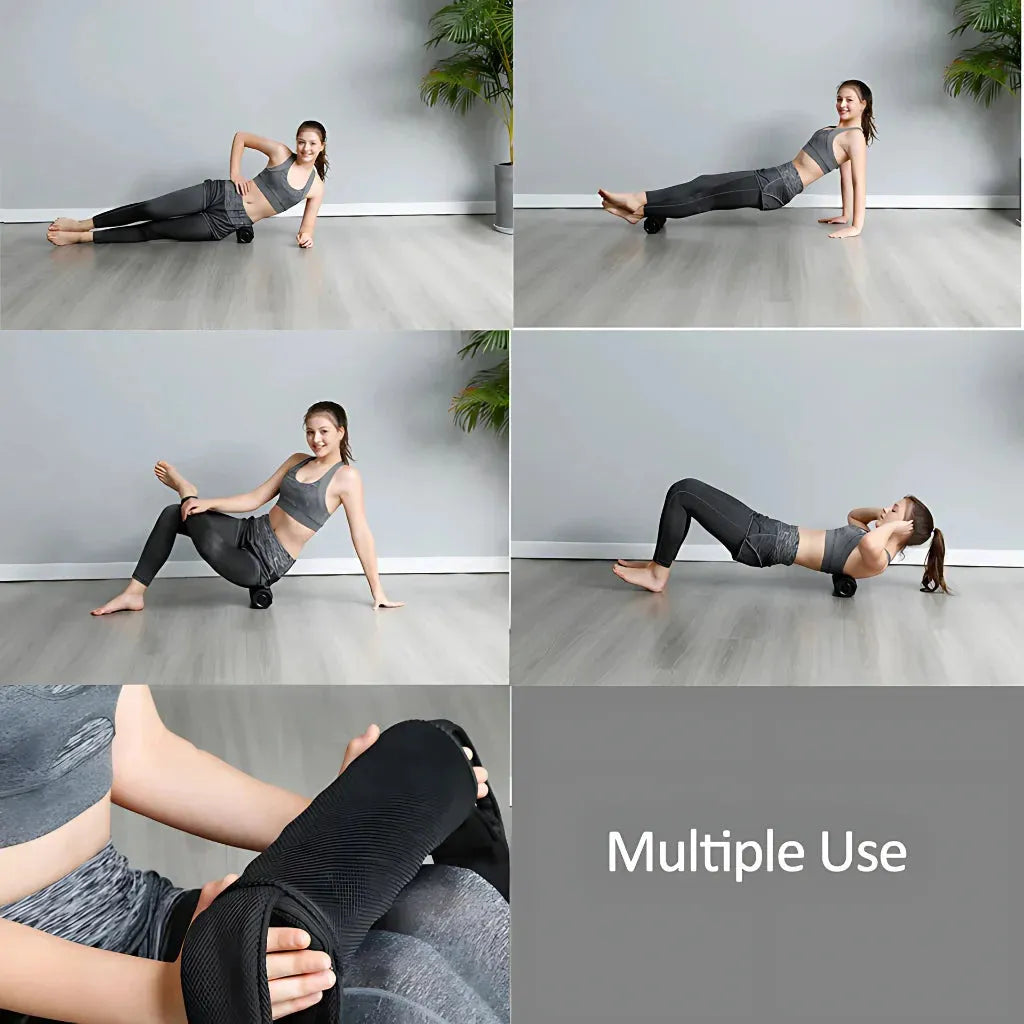 Vibrating Back Massage Roller For Muscle Recovery
