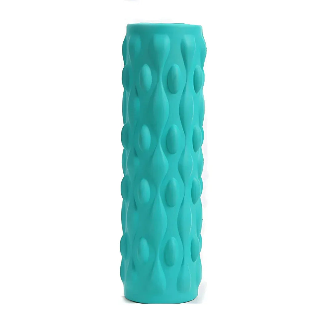 Vibrating Back Massage Roller For Muscle Recovery - Water Blue / With bag