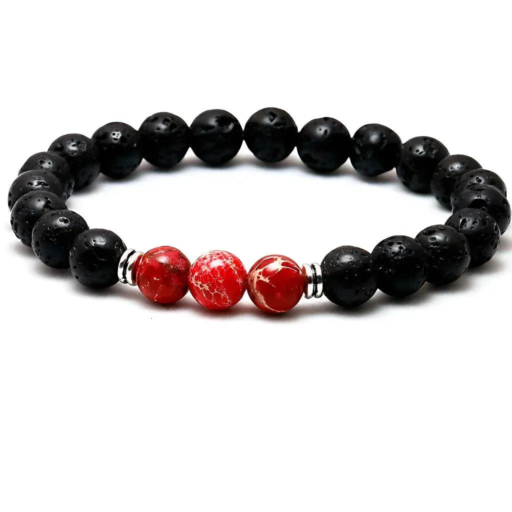 Volcanic Stone Lava Bracelet For Everyday Balance - 3style
