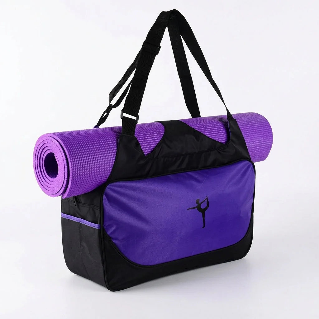 Waterproof Oxford Yoga Duffle Bag With Compartments