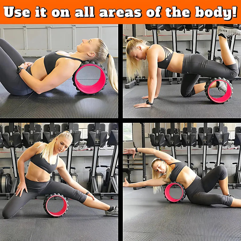 Wheel Stretching Tool For Flexibility And Recovery