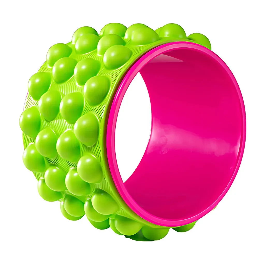 Wheel Stretching Tool For Flexibility And Recovery - Inner rose red turquoise