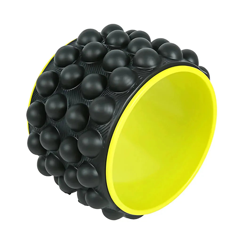 Wheel Stretching Tool For Flexibility And Recovery - Inner yellow outer black
