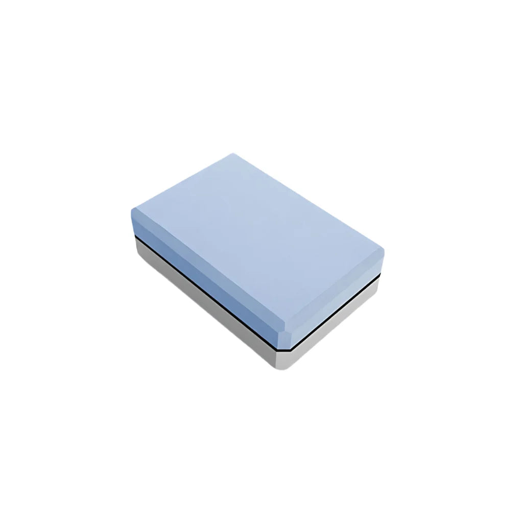 Workout Foam Blocks For Support And Flexibility - Crystal Blue Graphite Gray