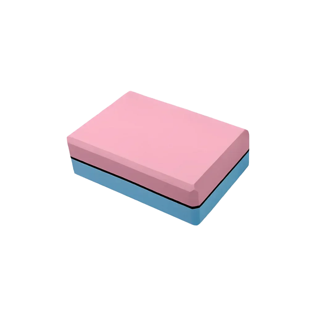 Workout Foam Blocks For Support And Flexibility - Princess Pink Playful Blue