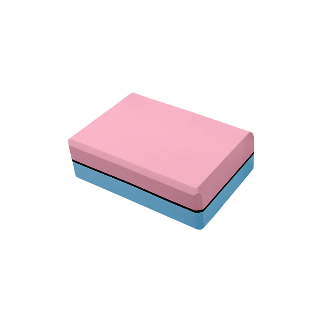 Workout Foam Blocks For Support And Flexibility - Princess Pink Playful Blue