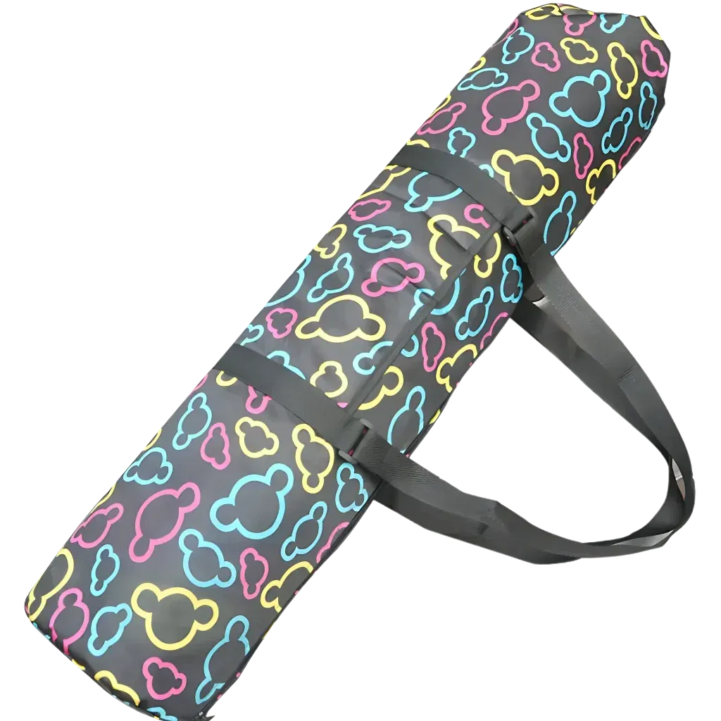 Yoga Mat Carrying Case With Waterproof Fabric - Little Bear Cartoon Pattern