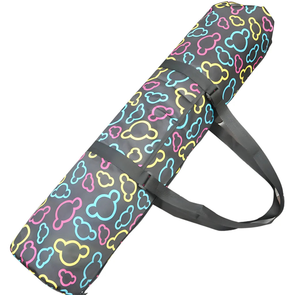 Yoga Mat Carrying Case With Waterproof Fabric - Little Bear Cartoon Pattern