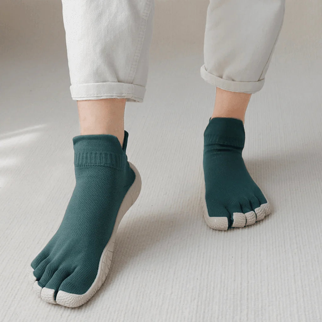 Yoga Shoes Arch Support For Balance And Comfort - Beige Green / 35