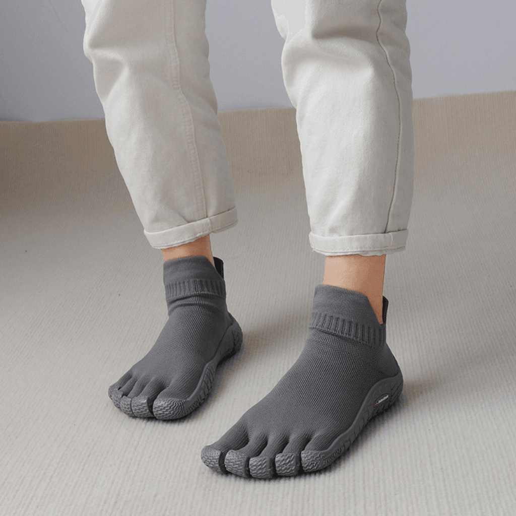 Yoga Shoes Arch Support For Balance And Comfort - Galactic Gray / 35