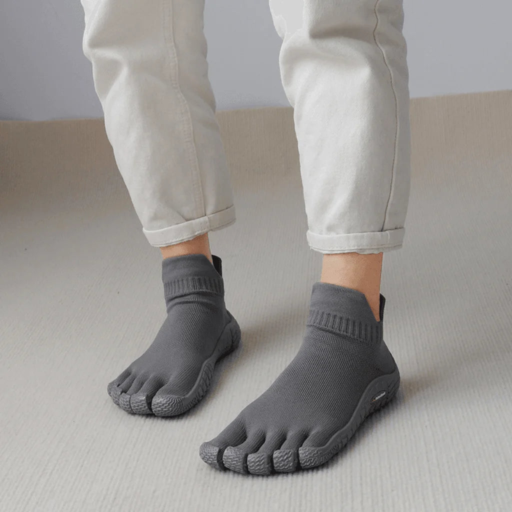 Yoga Shoes Arch Support For Balance And Comfort - Galactic Gray / 35