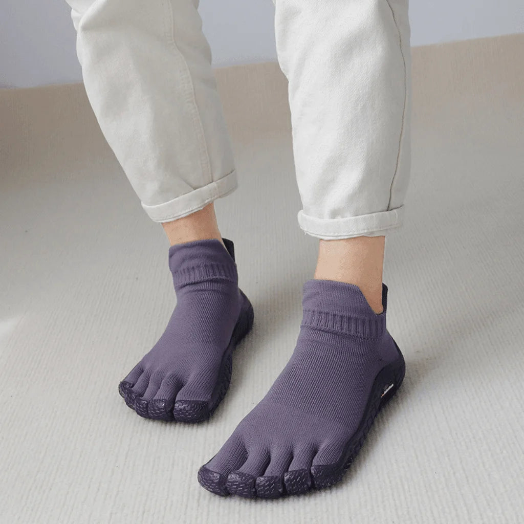 Yoga Shoes Arch Support For Balance And Comfort - Grape Purple / 35