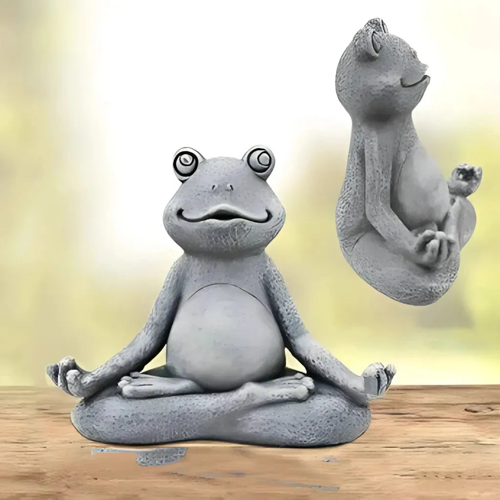 Zen Animal Meditation Statues For Home Décor - C