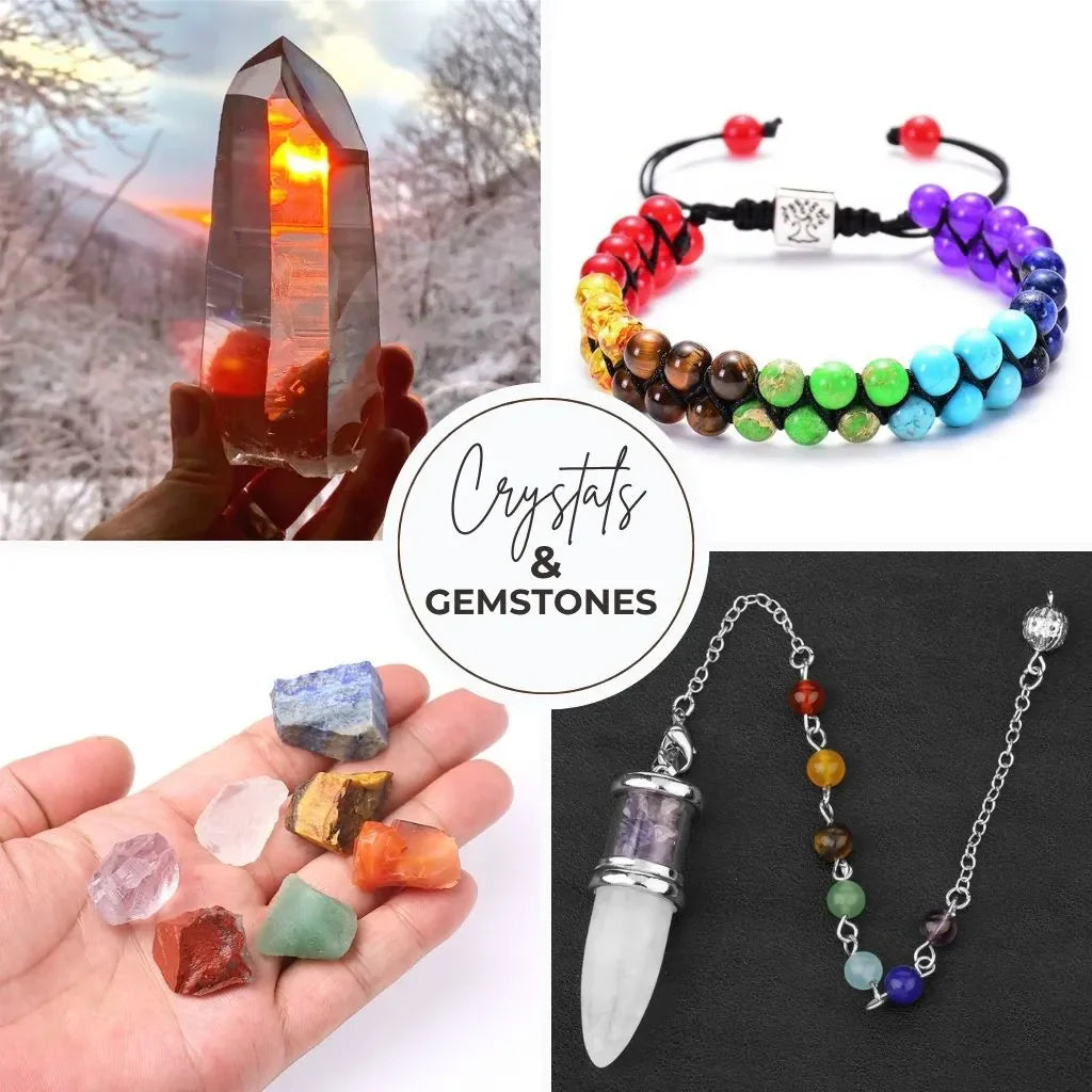 Crystals and gemstones for healing, meditation, and spiritual energy work