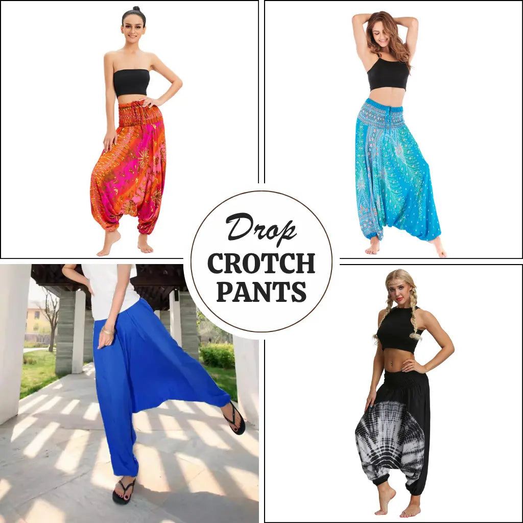 Drop Crotch Pants Women | Lowered Seam Hip Hop Style – ActiveLineage