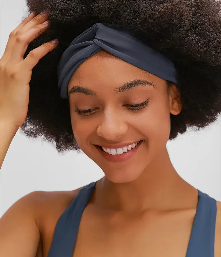 LUXURIOUS NON-SLIP YOGA HEADBAND FOR WOMEN