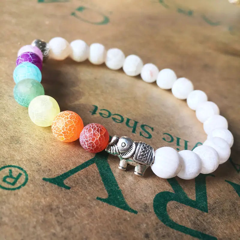 Weathered Alloy Beaded Braclet For Everyday Grounding
