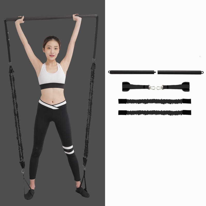 Pilates Bar Resistance Band For Full Body Training
