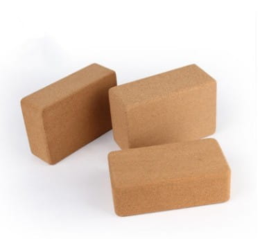 PREMIUM CORK YOGA BLOCK FOR STABILITY & FLEXIBILITY