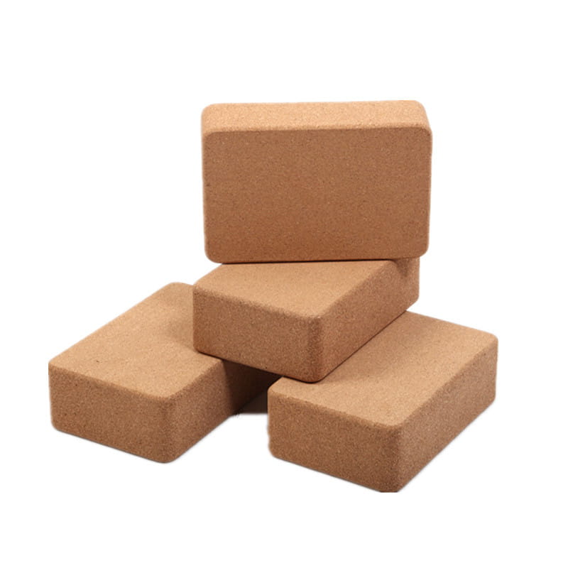 PREMIUM CORK YOGA BLOCK FOR STABILITY & FLEXIBILITY