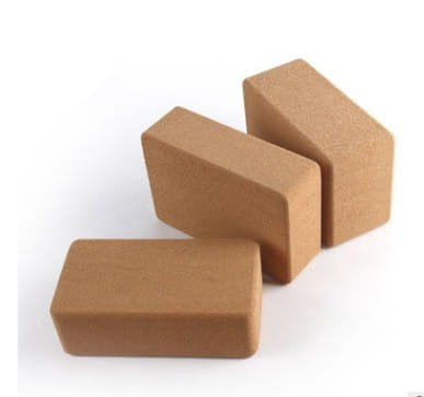 PREMIUM CORK YOGA BLOCK FOR STABILITY & FLEXIBILITY