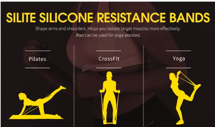 Latex Yoga Resistance Band For Flexibility Training