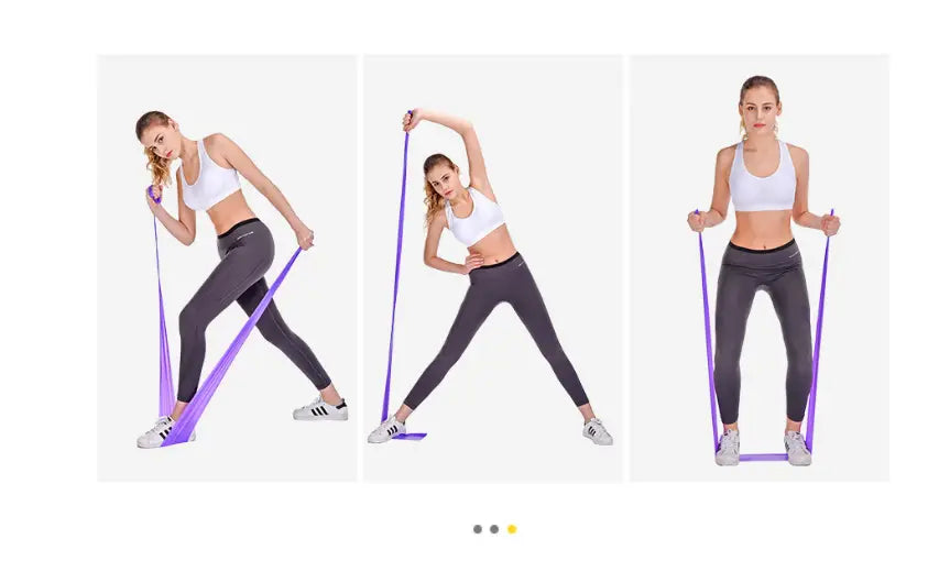 Latex Yoga Resistance Band For Flexibility Training
