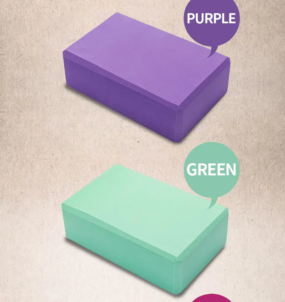 ULTRA-SOFT BEGINNER-FRIENDLY YOGA BLOCK FOR FLEXIBILITY