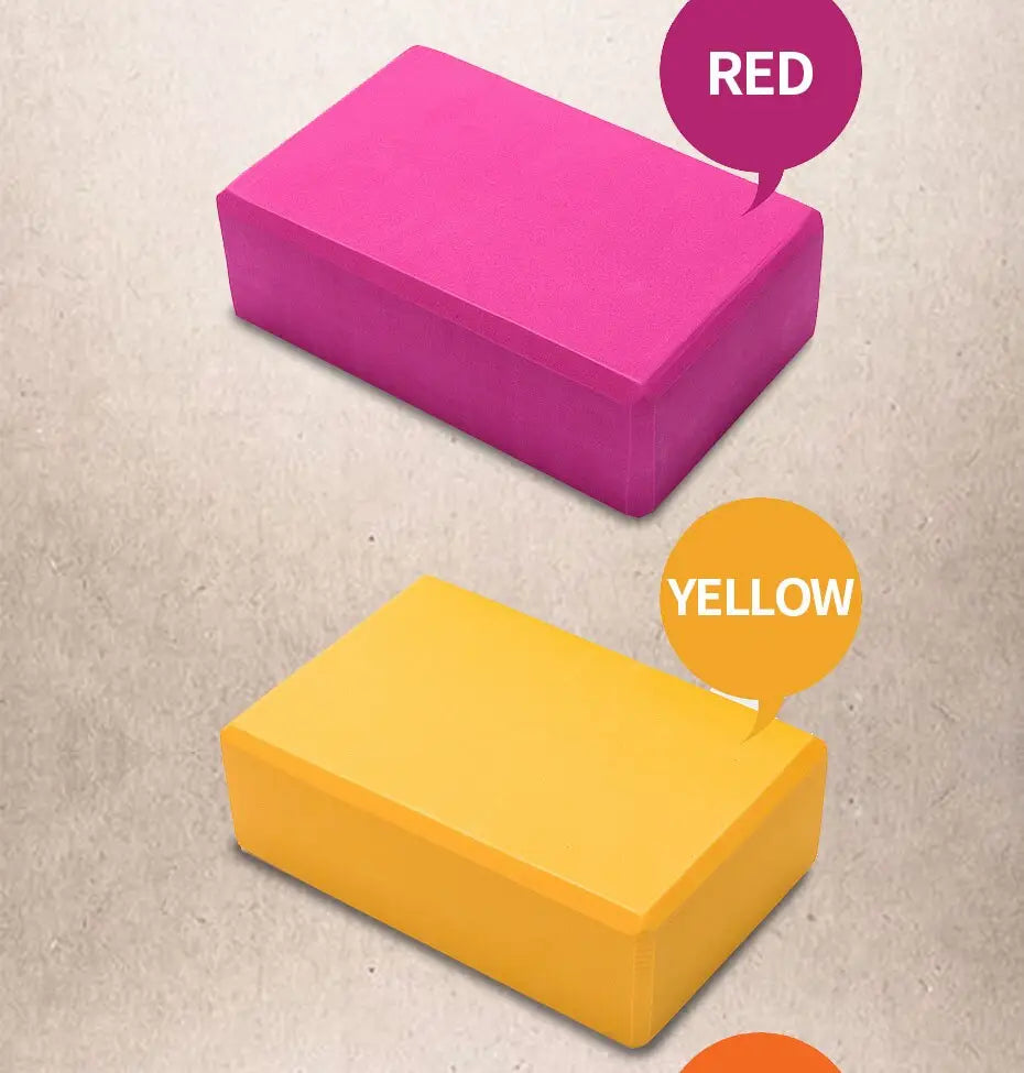 ULTRA-SOFT BEGINNER-FRIENDLY YOGA BLOCK FOR FLEXIBILITY