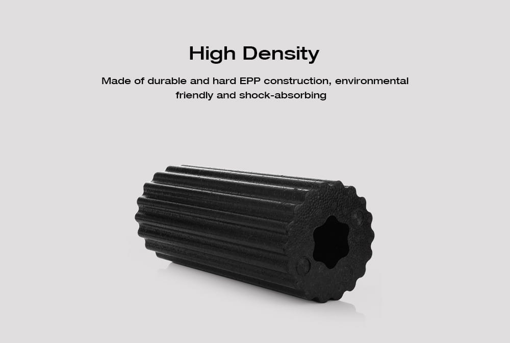 PREMIUM YOGA FOAM ROLLER FOR MUSCLE RECOVERY & FLEXIBILITY