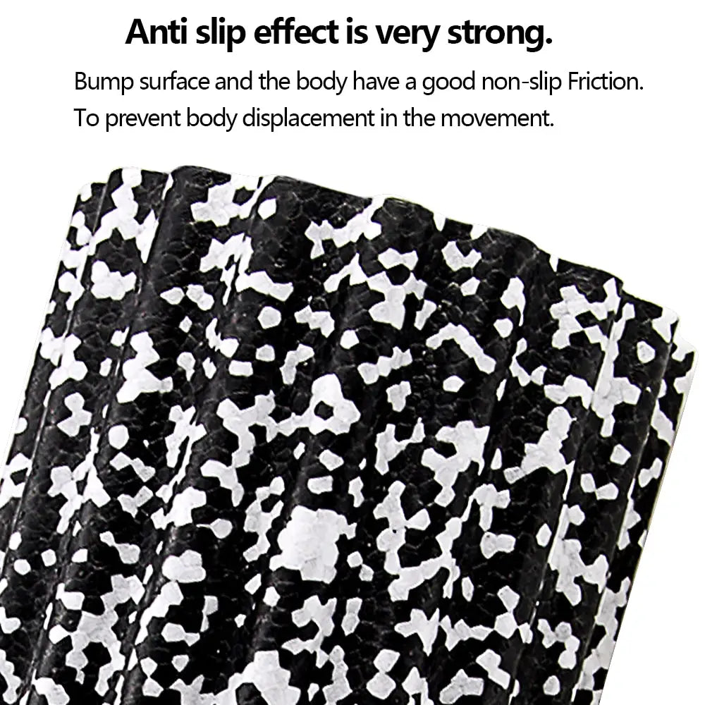 PREMIUM YOGA FOAM ROLLER FOR MUSCLE RECOVERY & FLEXIBILITY