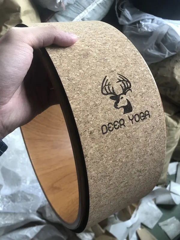 CORK YOGA WHEEL FOR BACK STRETCHING AND FLEXIBILITY