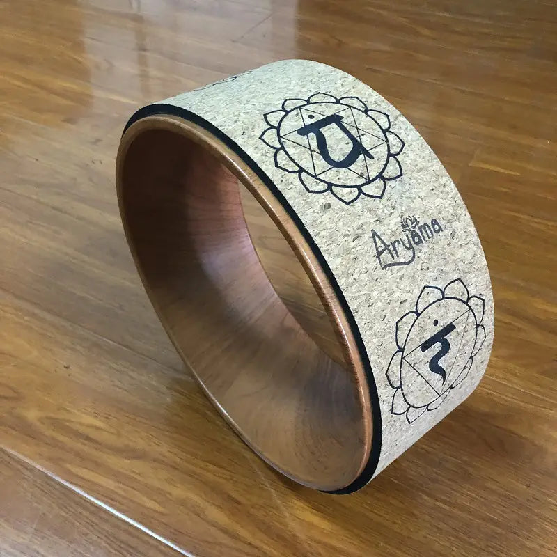 CORK YOGA WHEEL FOR BACK STRETCHING AND FLEXIBILITY