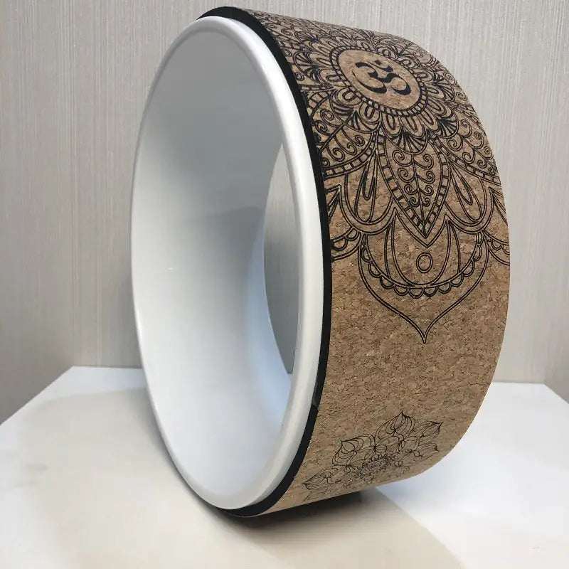 CORK YOGA WHEEL FOR BACK STRETCHING AND FLEXIBILITY