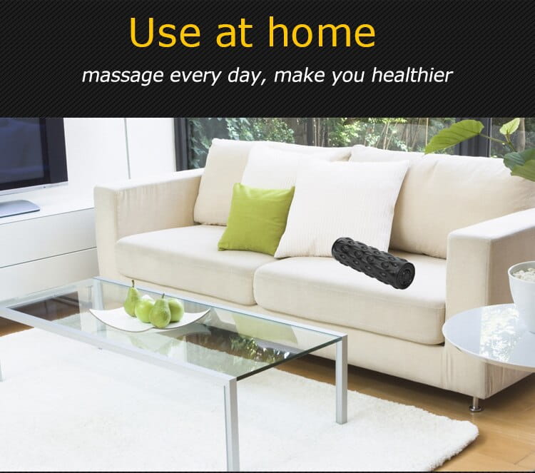 VIBRATION YOGA ROLLER FOR MUSCLE RECOVERY & FLEXIBILITY