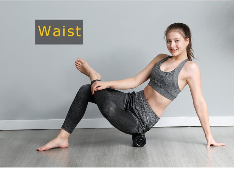 VIBRATION YOGA ROLLER FOR MUSCLE RECOVERY & FLEXIBILITY