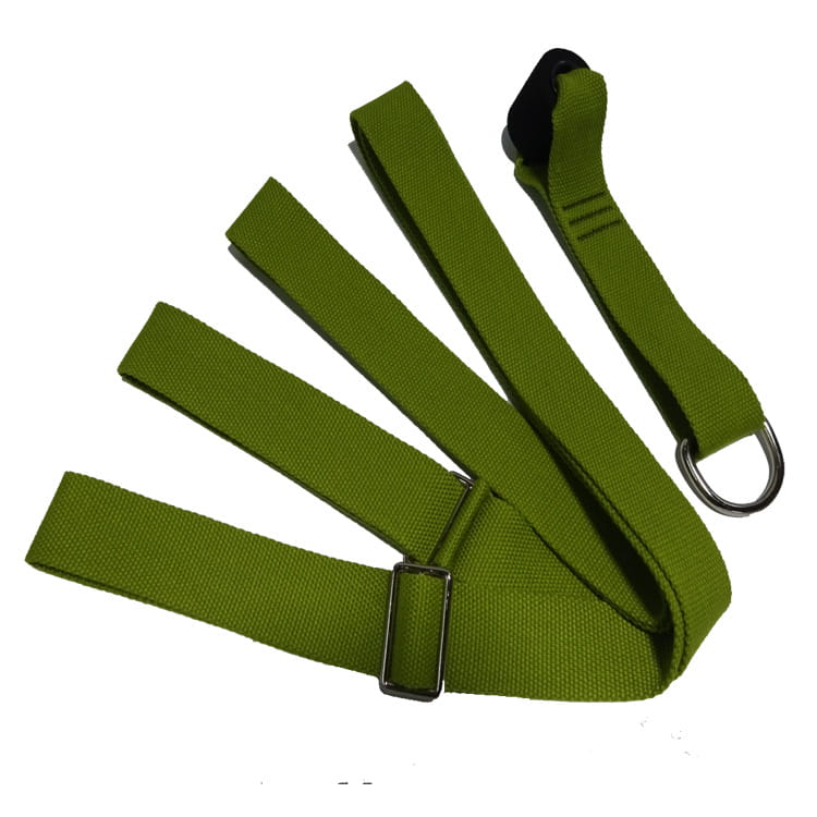 ULTIMATE YOGA STRETCH STRAP WITH ADJUSTABLE BUCKLE