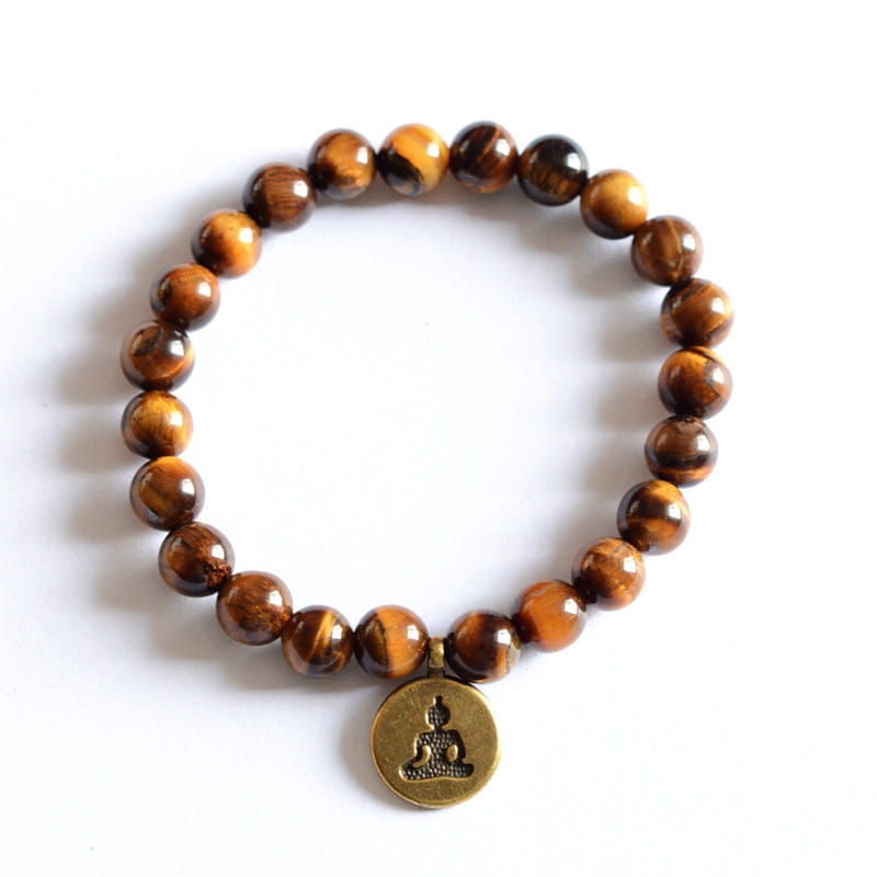 MINIMALIST AGATE BEAD BRACELET FOR SPIRITUAL ENERGY