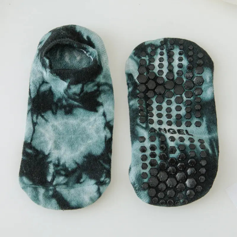 CHILDREN NON SLIP TIE DYE YOGA SOCKS FOR FITNESS
