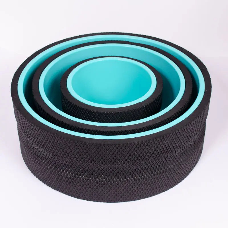 3-PIECE YOGA WHEEL MASSAGER SET FOR FLEXIBILITY & RECOVERY
