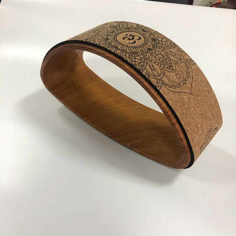 CORK YOGA WHEEL FOR BACKBENDS & FLEXIBILITY TRAINING