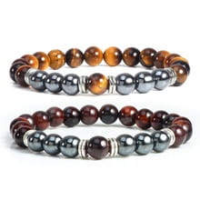 FROSTED GEMSTONE BEAD BRACELET FOR BALANCE & ENERGY
