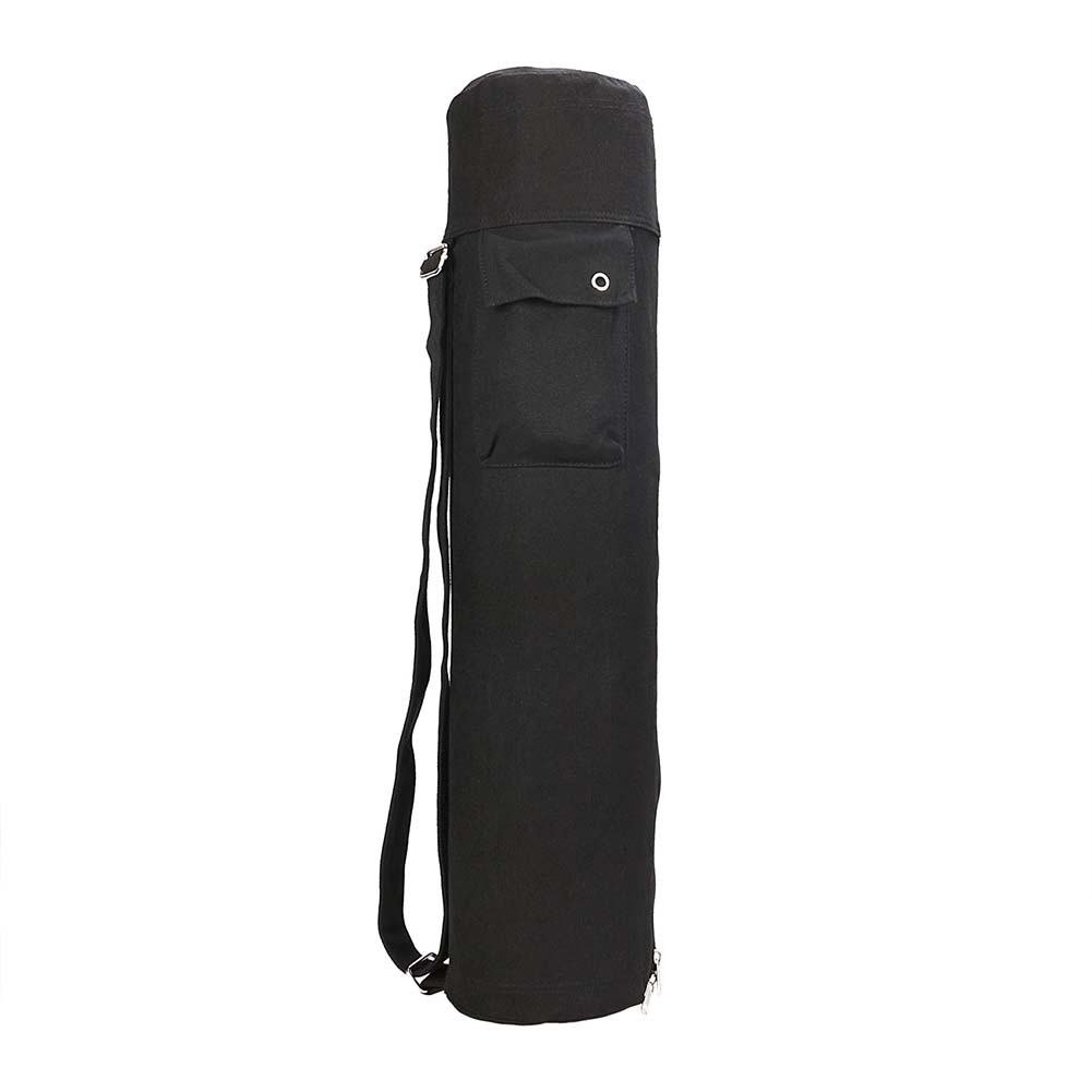 DURABLE CANVAS YOGA MAT BACKPACK WITH MULTIPLE POCKETS