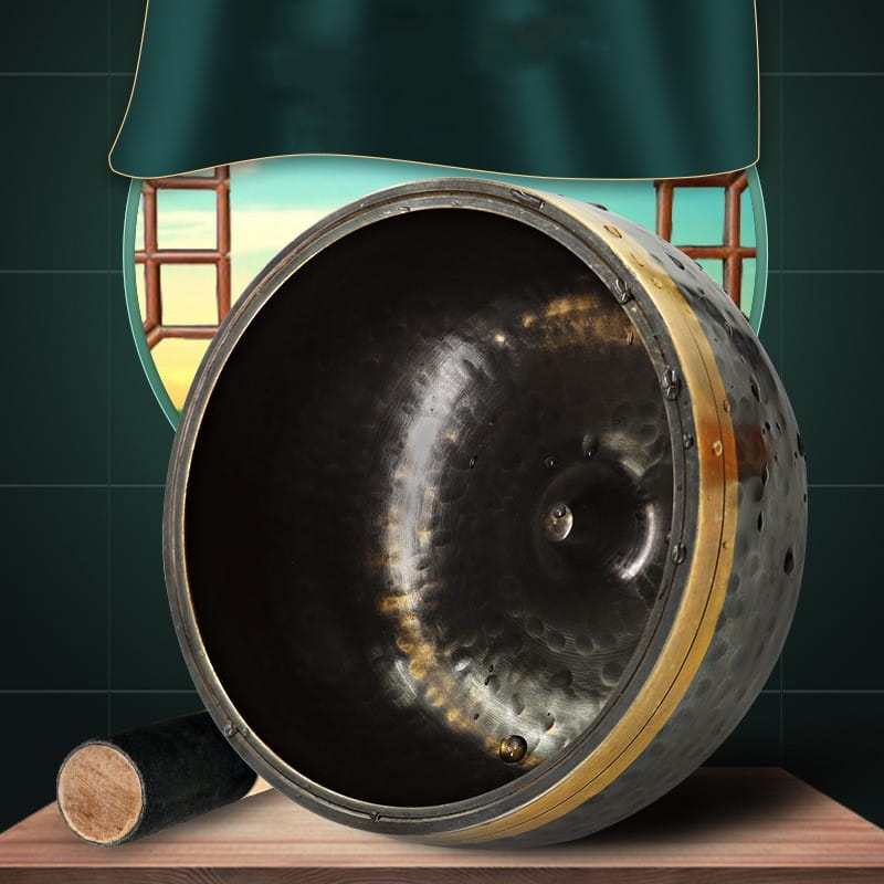 BLACK GOLD SINGING BOWL FOR MEDITATION & HEALING