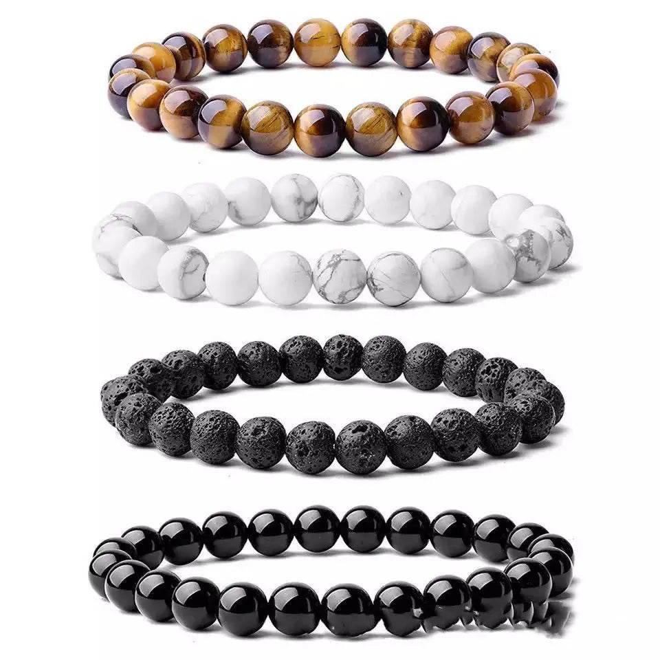 SPIRITUAL ENERGY STRETCH BEADED BRACELET FOR BALANCE